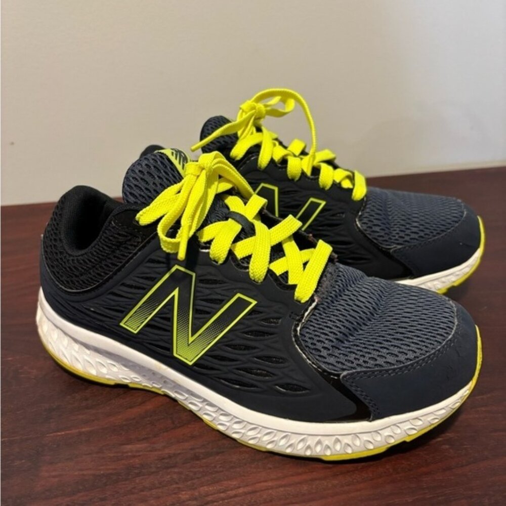 New Balance black and Neon size 7